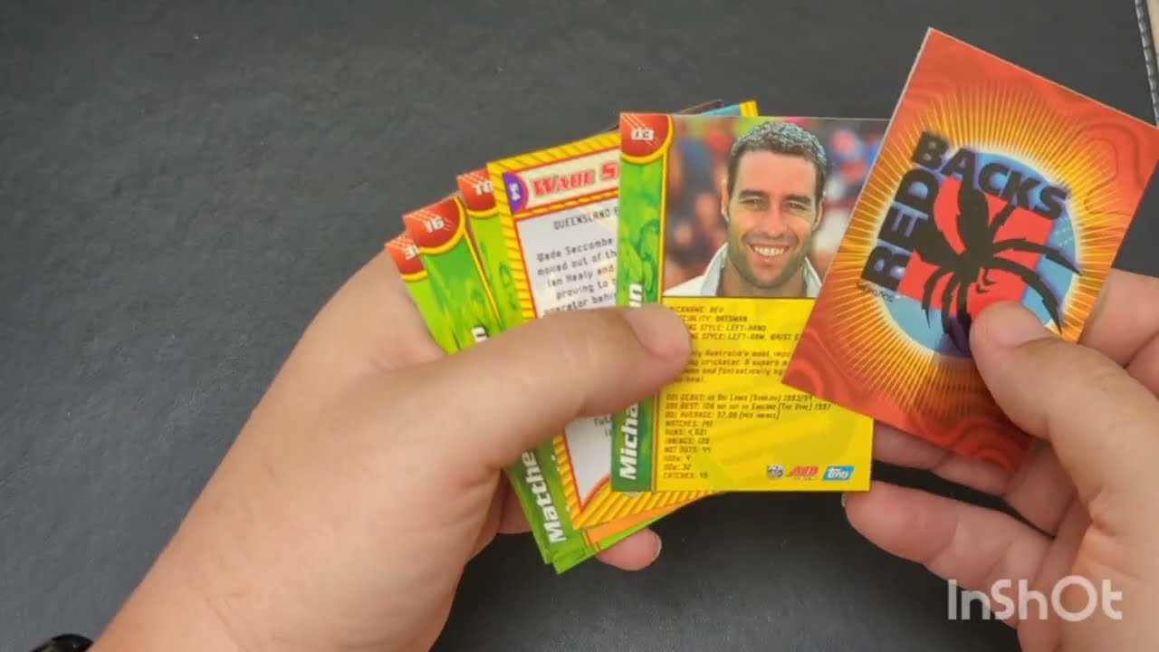 Topps Cricket cards from 2000 Part 1
