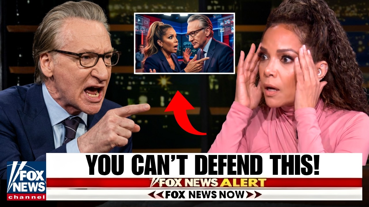 1 MIN AGO: BILL MAHER DESTROYS SUNNY HOSTIN IN SHOCKING LIVE TV CLASH