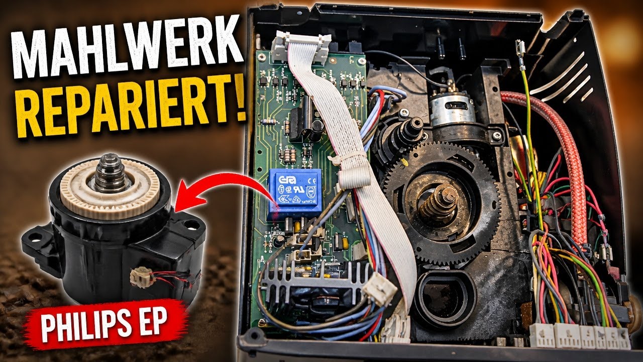 Saeco Philips Mahwerk blockiert dreht nicht reparieren Lösung