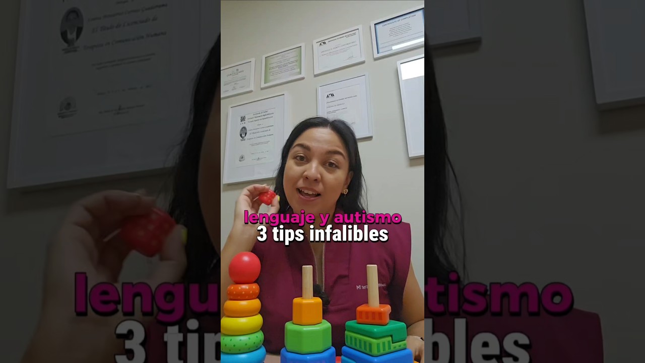 lenguaje y autismo: 3 tips infalibles ❤️ l Mi terapia con Ximena