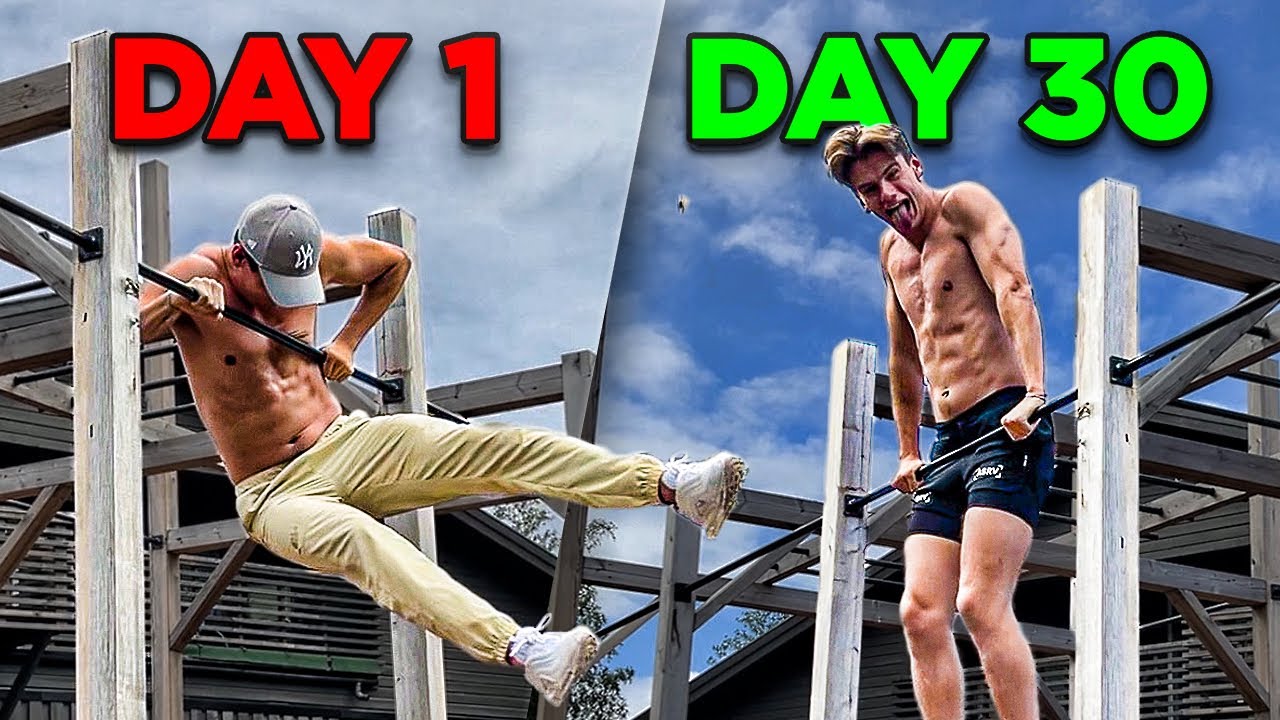 Learning to Muscle Up in 30 Days