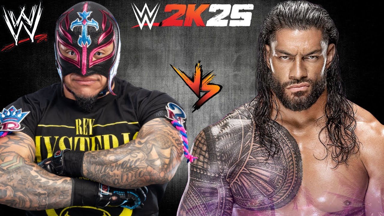 Rey Mysterio vs Roman Reigns | WWE 2K25