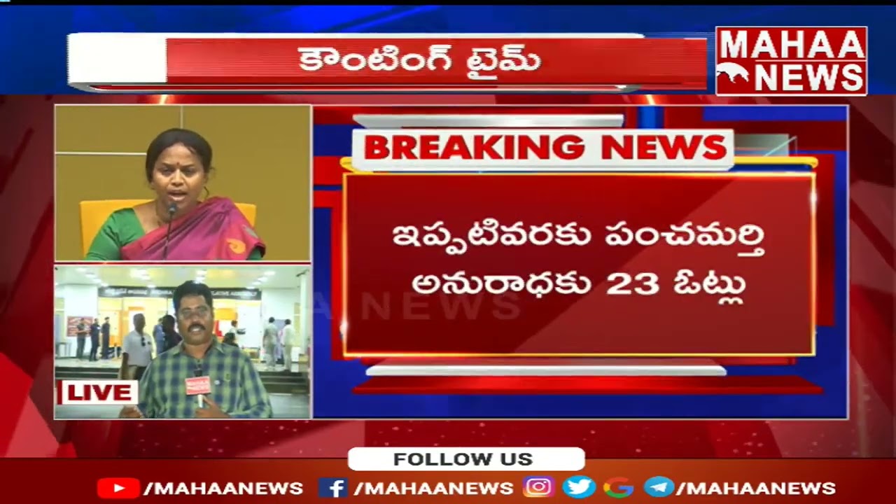 TDP MLC Candidate Anuradha Wins By 23 Votes | YSRCP Cross Voting | Mahaa News