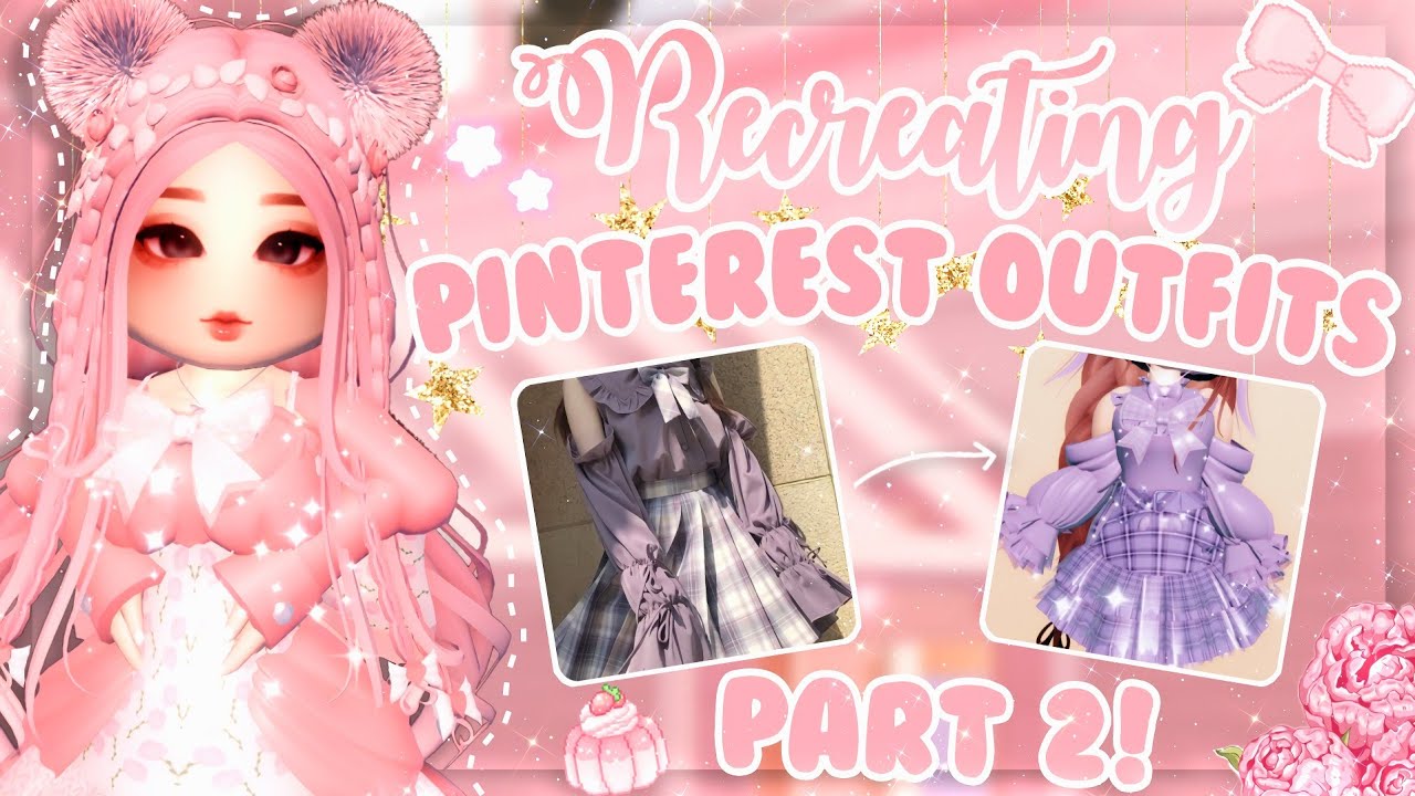 PART 2! Recreating Pinterest Outfits in Royale High🎀✨ | Royale High Roblox