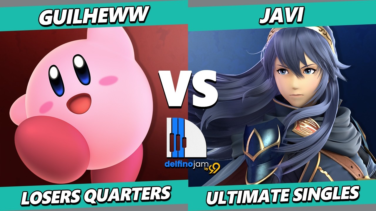 Delfino Jam 99 TOP 8 - Guilheww (Kirby) Vs. Javi (Lucina) Smash Ultimate - SSBU