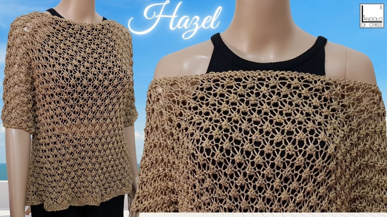 UN TRAFORO D'EFFETTO PER LA MAGLIA AI FERRI  