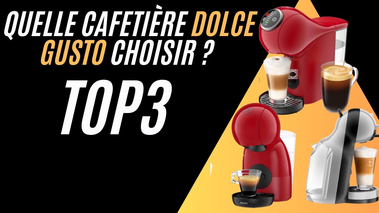 Quelle cafetière Krups nescafé Dolce Gusto choisir en 2025?