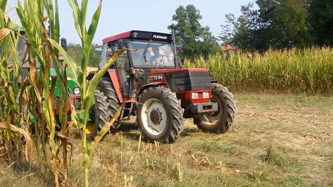 Siliranje / 2017 / John Deere 2140 & Fiat Agri 72-94