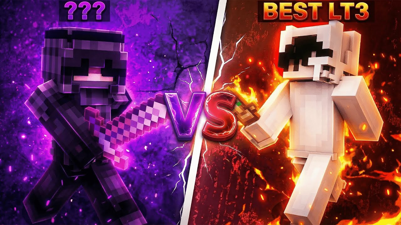 Rajesh vs Yuji | BEST LT3 Competitive Fights Minecraft PvP