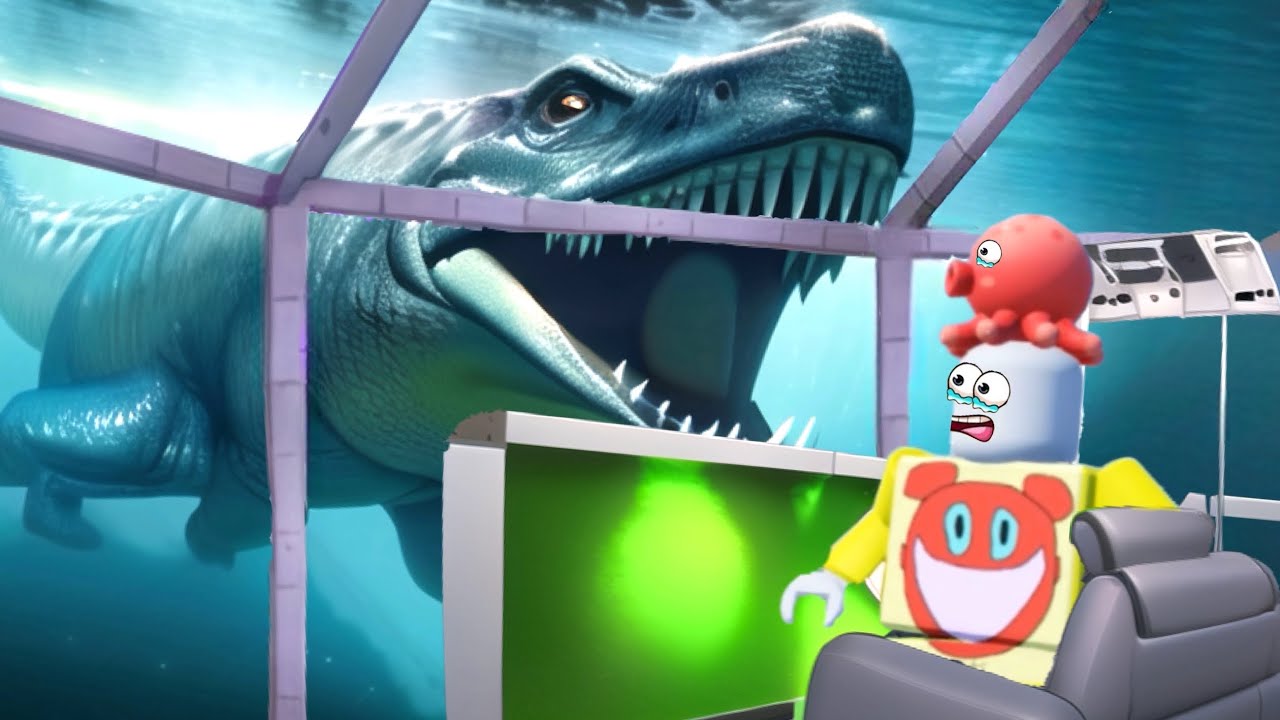 深海2万メートルにいた海の恐竜がデカすぎるロブロックス【 Roblox 】