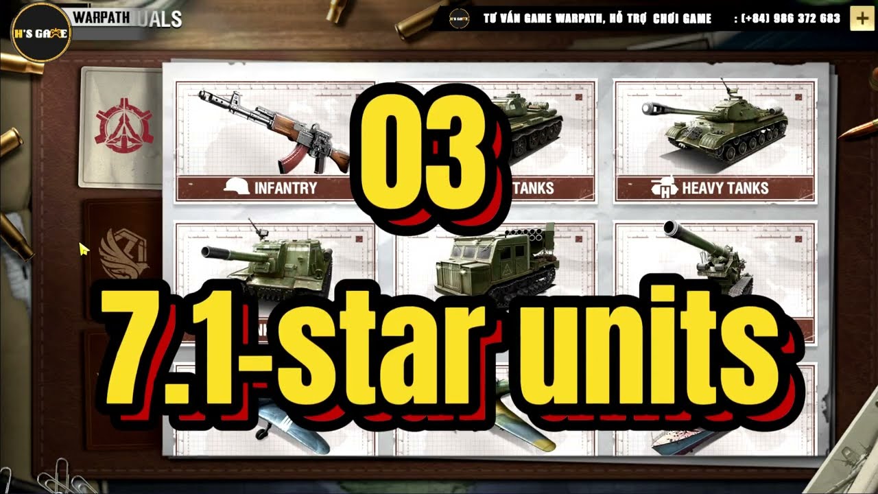 Топ-3 лучших юнитов 7.1 для каждой фракции | Warpath v13.2