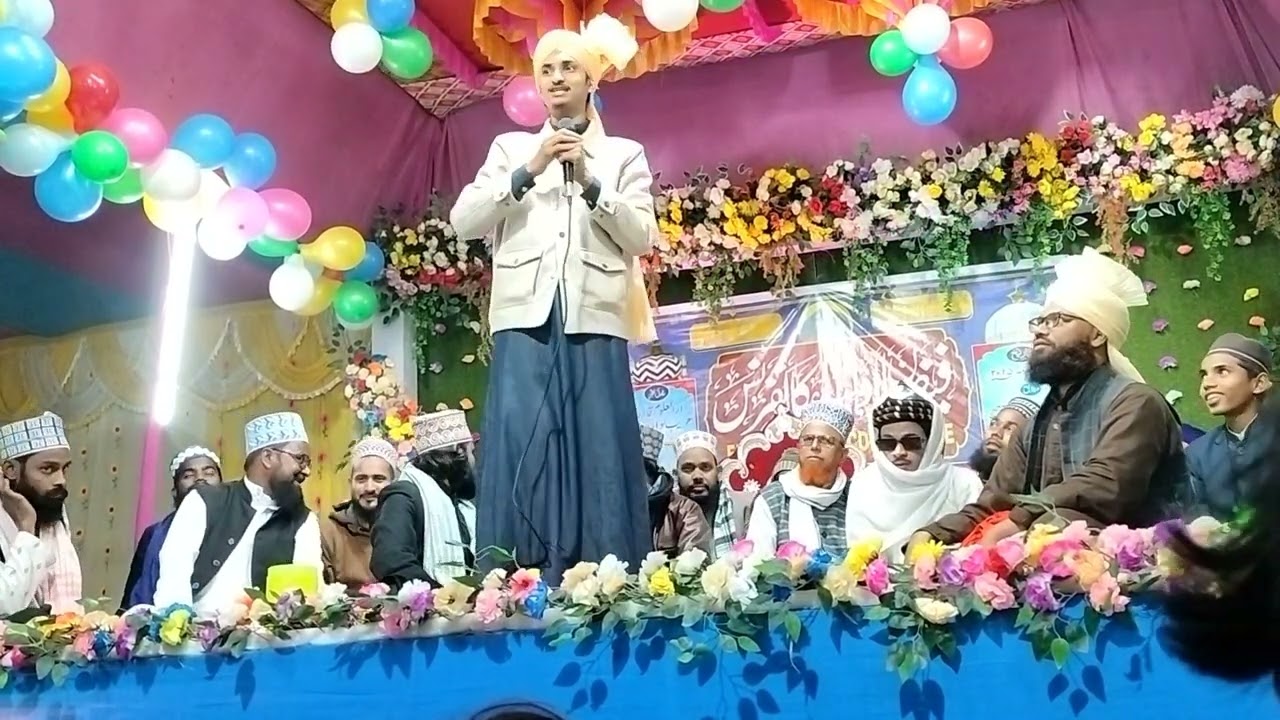 Sameer Raja Rampur mein aaya tha bade acche naat Koi inhone 🤲🕋🥰