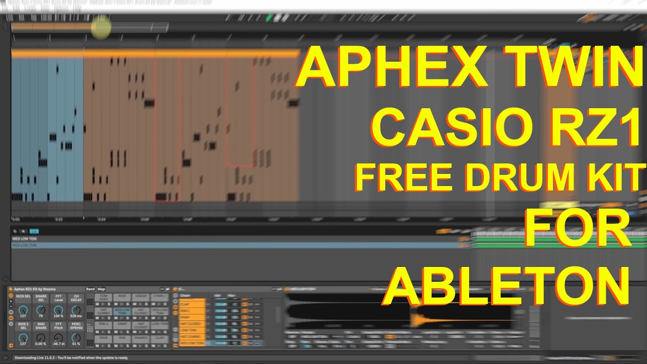 Aphex Twin Casio RZ1 Kit for Ableton Live - Stazma Friday Tips