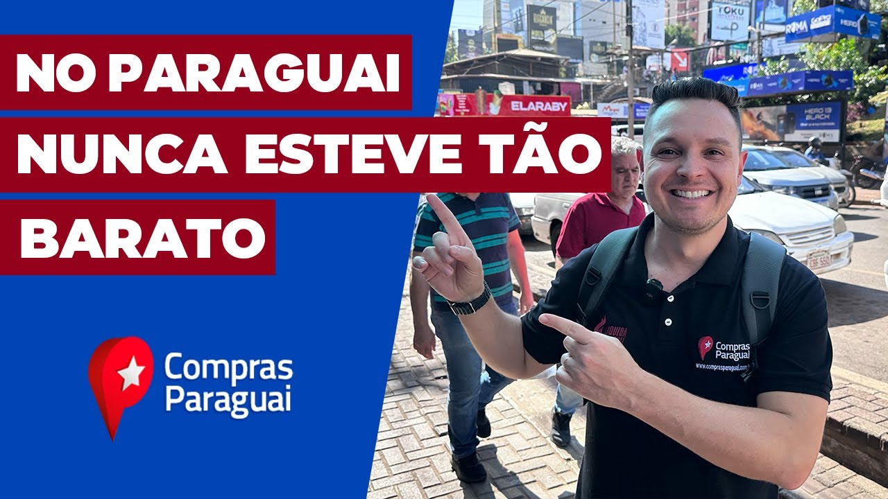 NO PARAGUAI NUNCA ESTEVE T&Atilde;O BARATO!