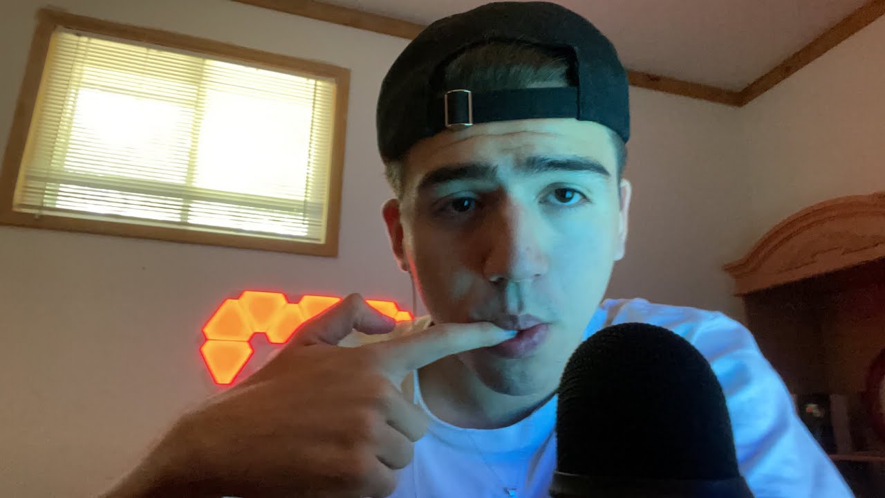ASMR Mouth Sounds With Spit Painting ON YOU
