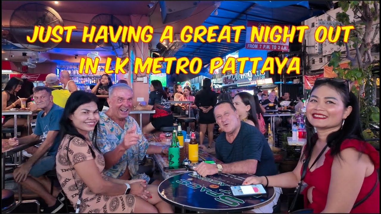 Central Pattaya, 21 Aug nightlife scenes incl  New Plaza