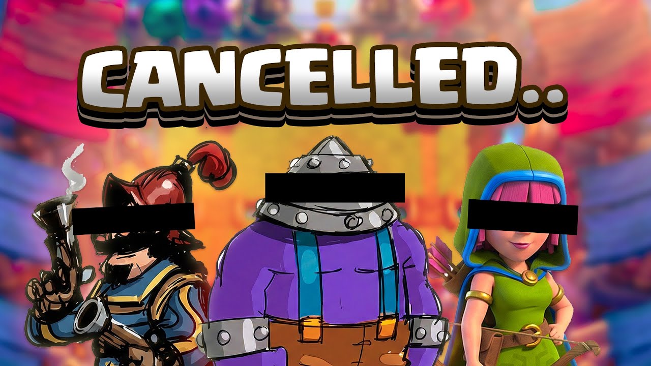 Scrapped Cards That ALMOST Made it to Clash Royale..