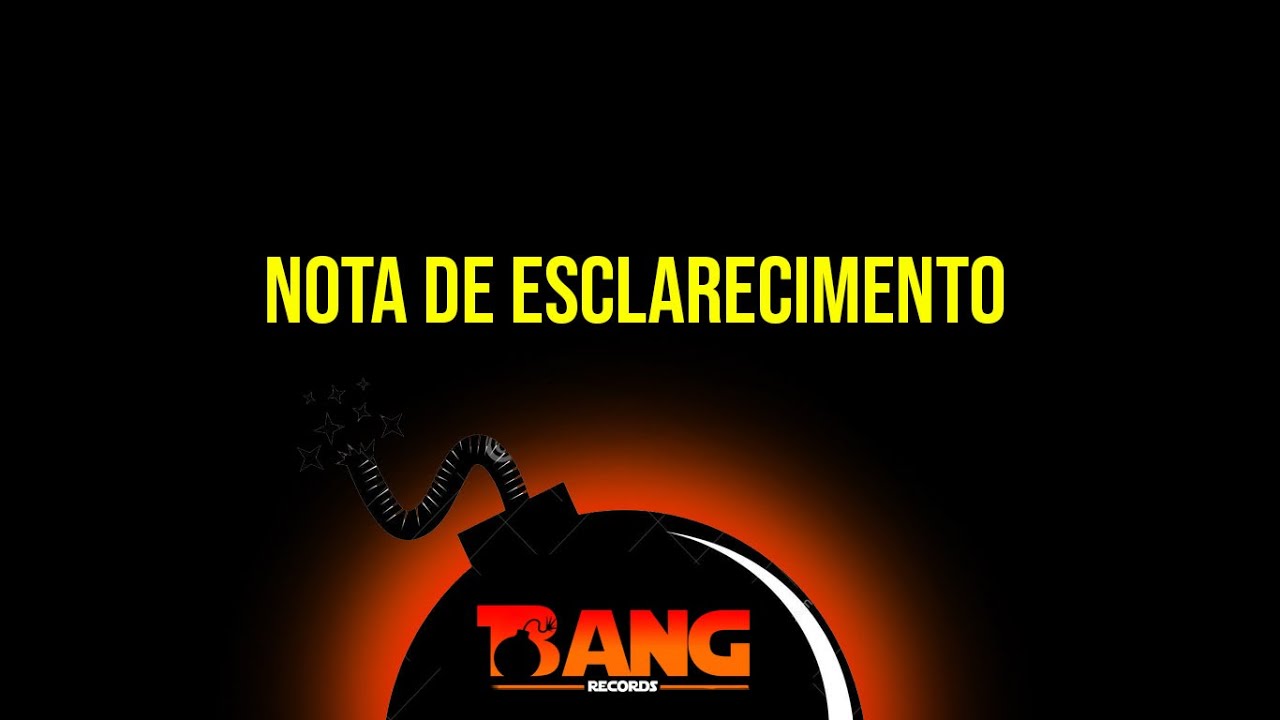 Nota de Esclarecimento  ( BANG RECORDS )