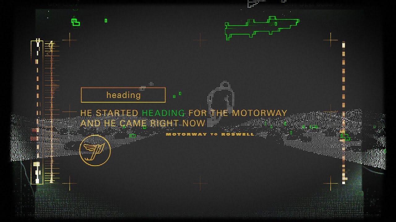 Pixies - Motorway to Roswell (Official Lyric Video)