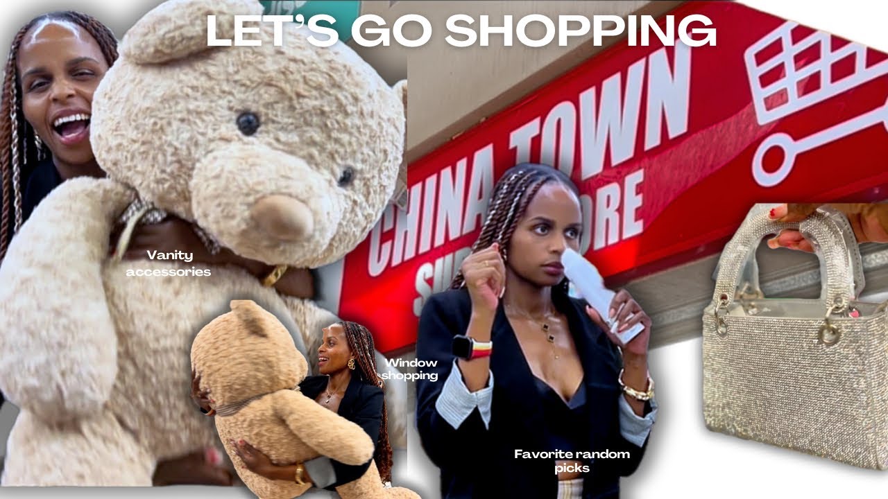 LET’S GO SHOPPING IN CHINA TOWN | VANITY STORAGE CONTAINERS, ACCESSORIES, DECOR 