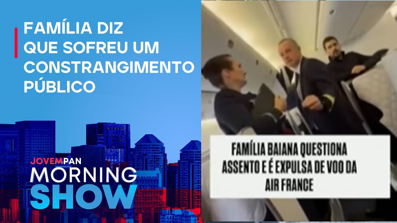 Família brasileira é EXPULSA de voo da Air France após BRIGA por assento; SAIBA MAIS