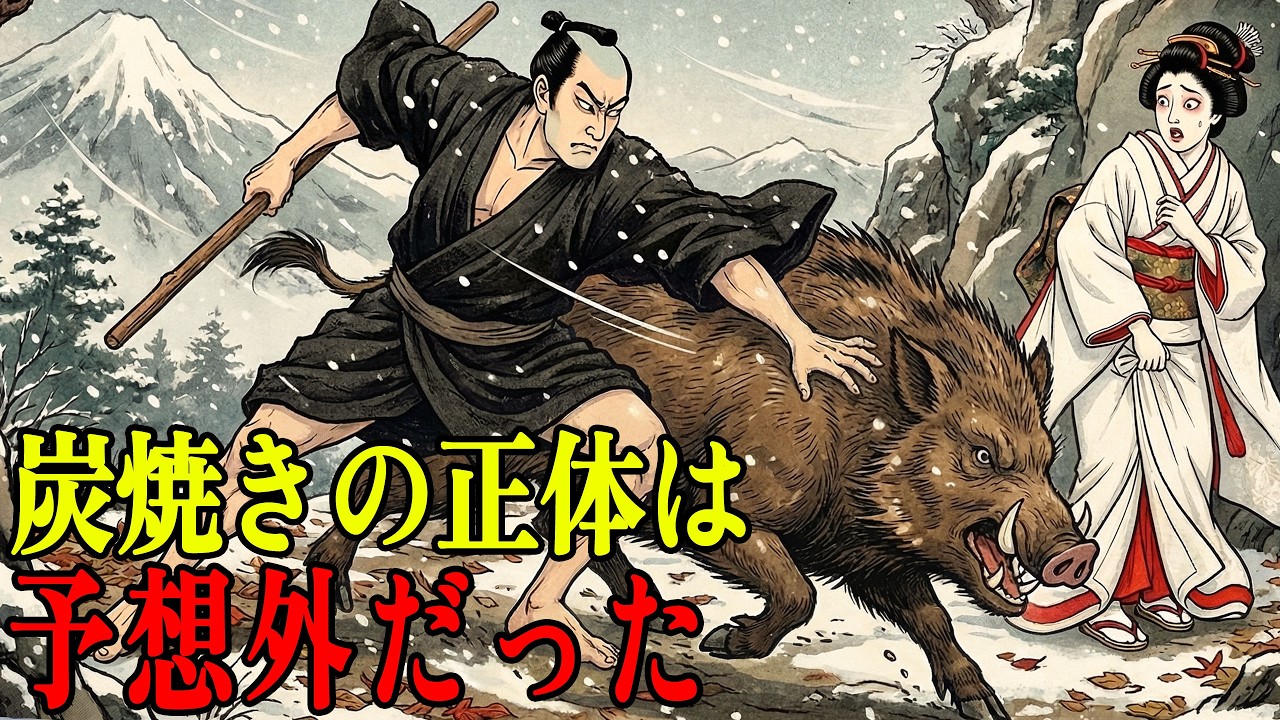 借金返済のため、足の悪い炭焼きに売られた武士の娘。村中から嘲笑われた嫁入りだったが、帰り道で男の「衝撃の正体」が発覚し…想像を絶する平穏な日々をもたらすことになった。