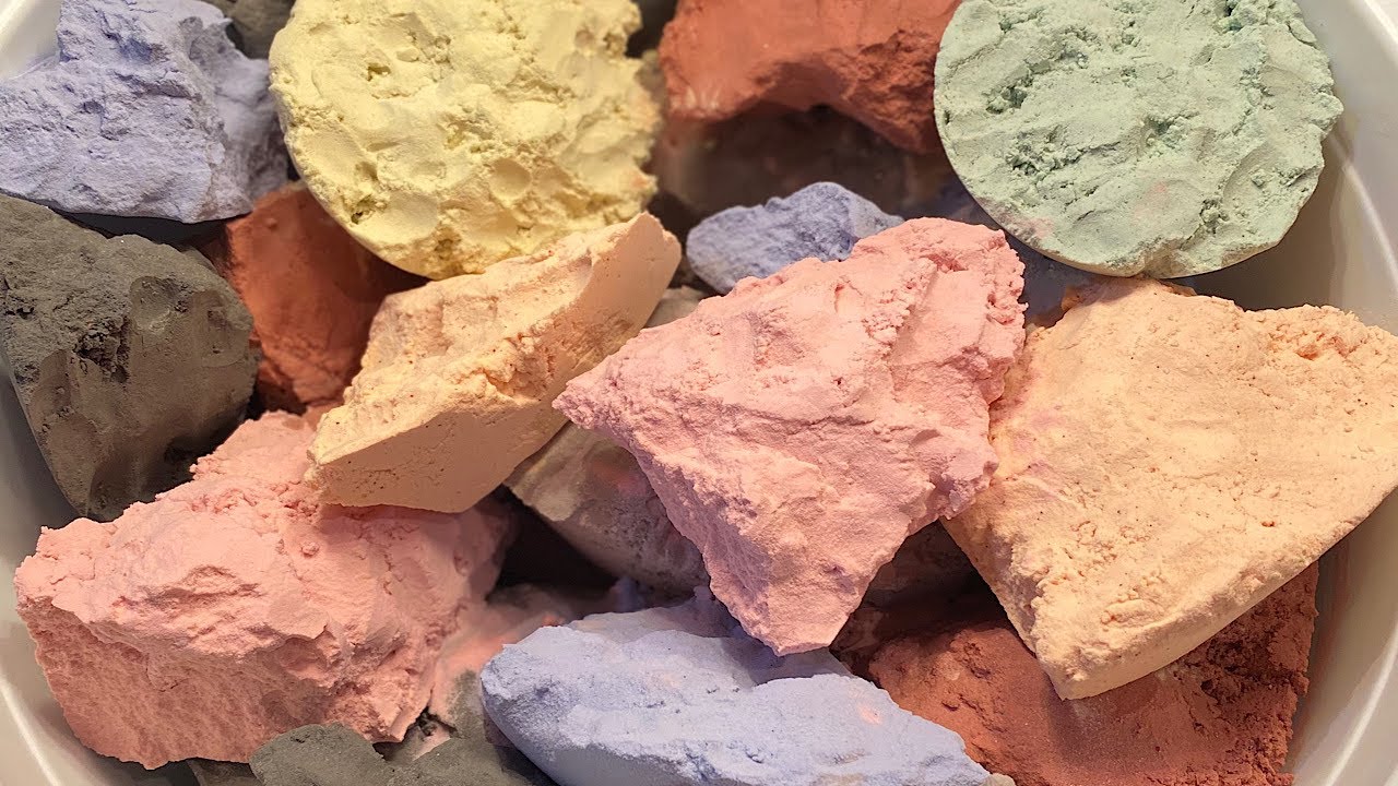 baking soda colors | asmr