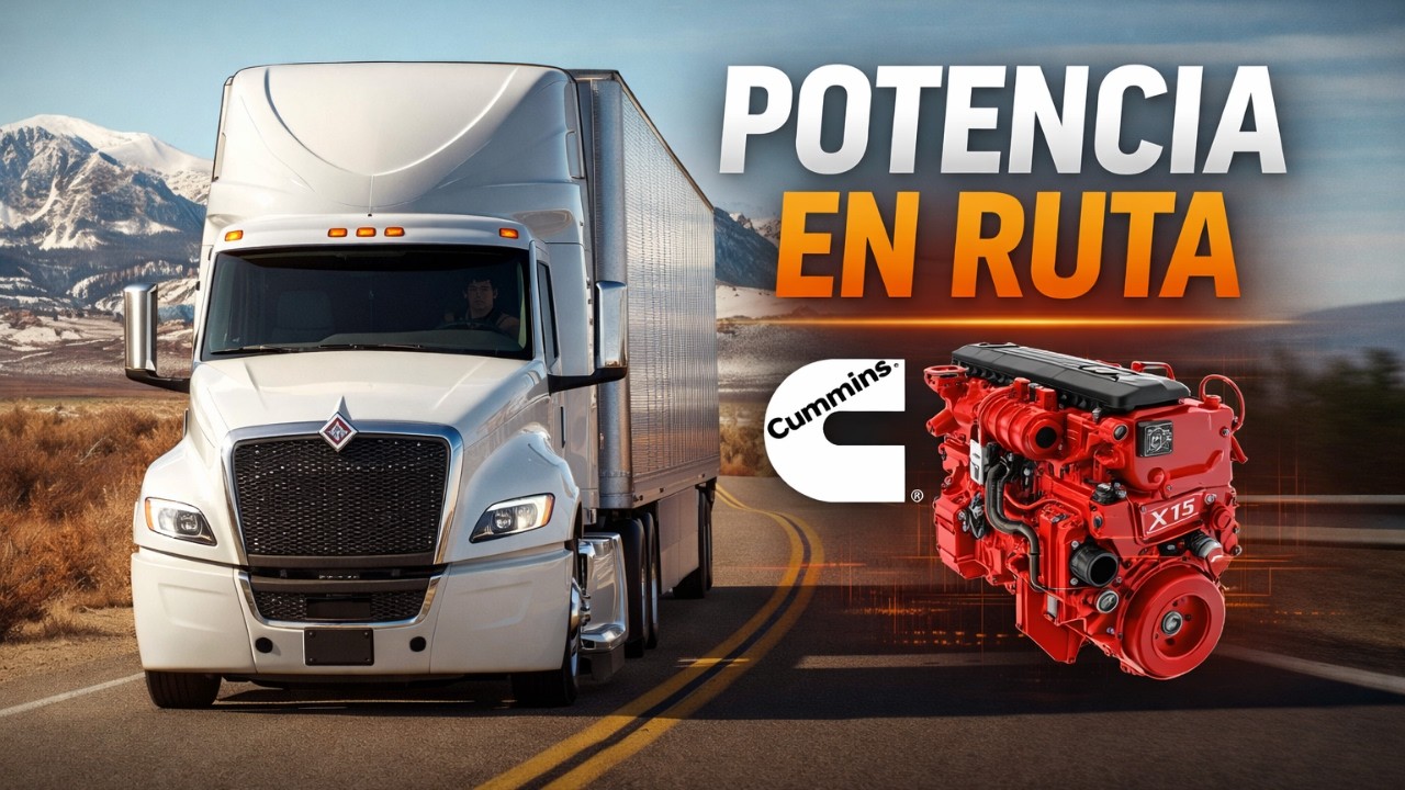 International LT con Cummins X15: potencia y eficiencia en carretera