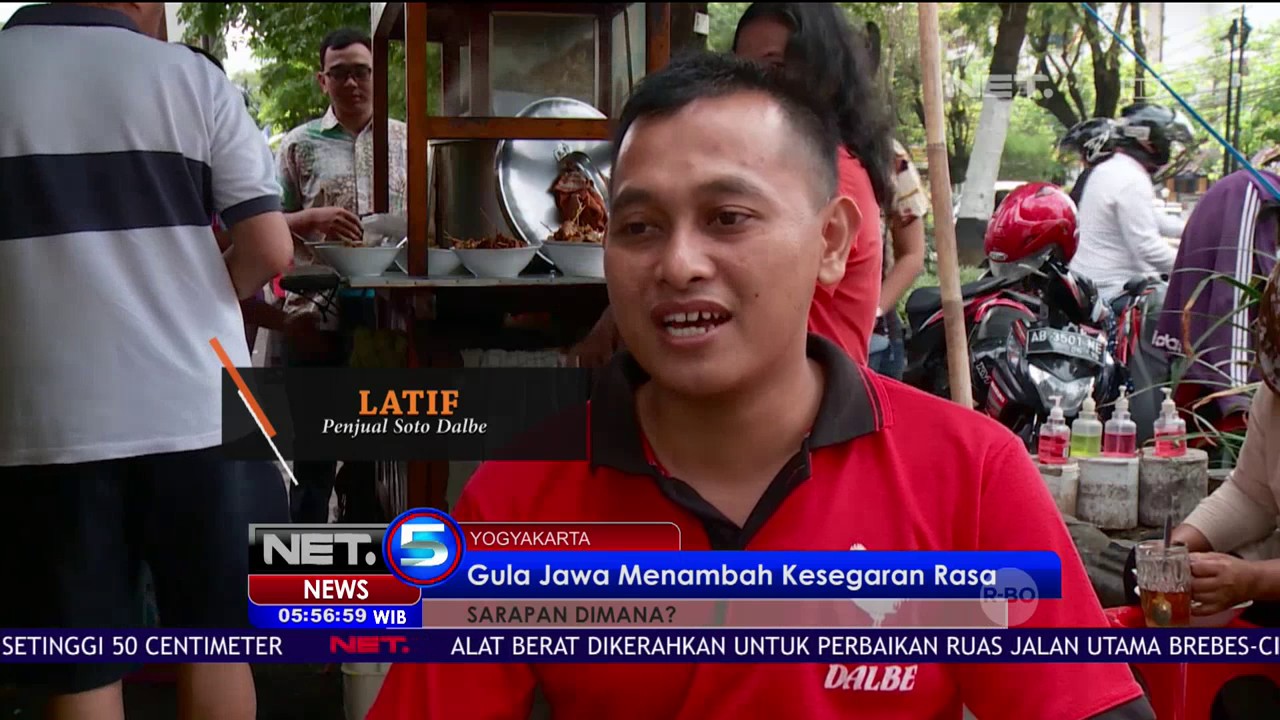Nikmatnya Sarapan Soto Ayam Kampung Pak Dalbe di Yogyakarta - NET5