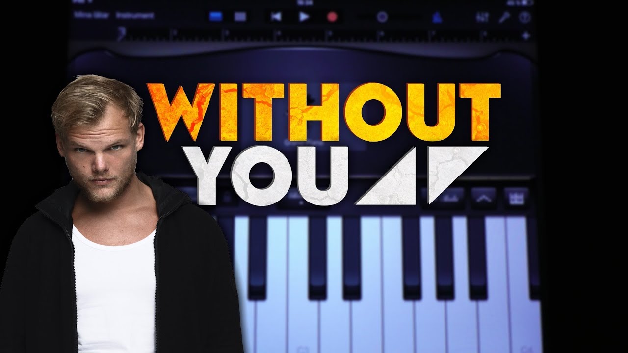 Avicii - Without You ft. Sandro Cavazza (GARAGEBAND TUTORIAL)