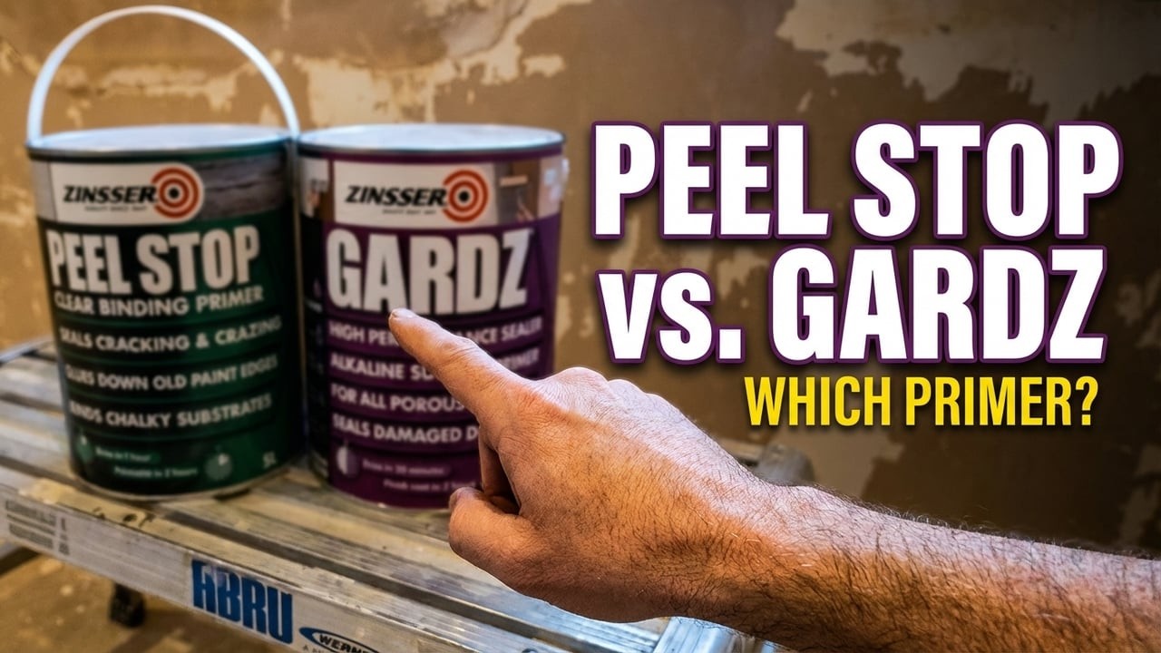 Zinsser Peel Stop против Gardz: когда использовать каждый из них (и почему это НЕ ПВА!)