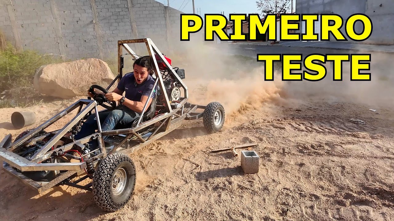 TESTE DRIVE DO KART CROSS SUPER PODEROSO CASEIRO (VÍDEO 13 - BOXER DAY 2025)
