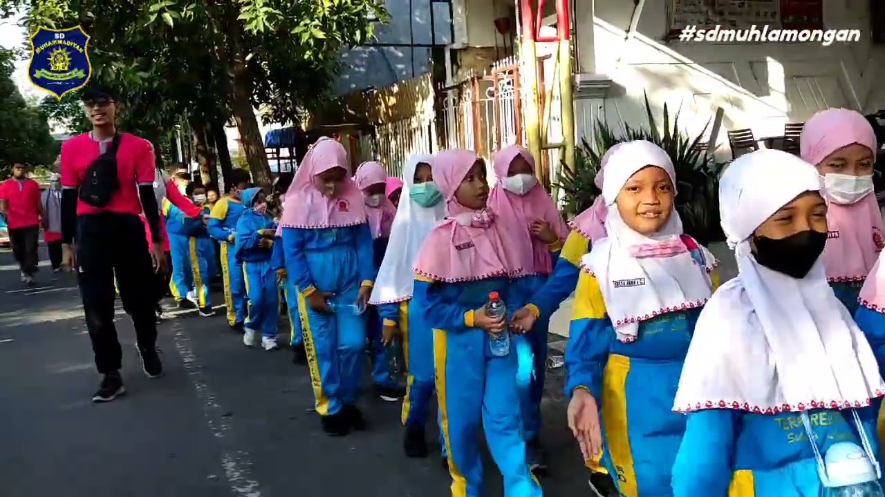 Jalan Sehat dan Penutupan MPLS SD Muhammadiyah Sidoharjo Lamongan