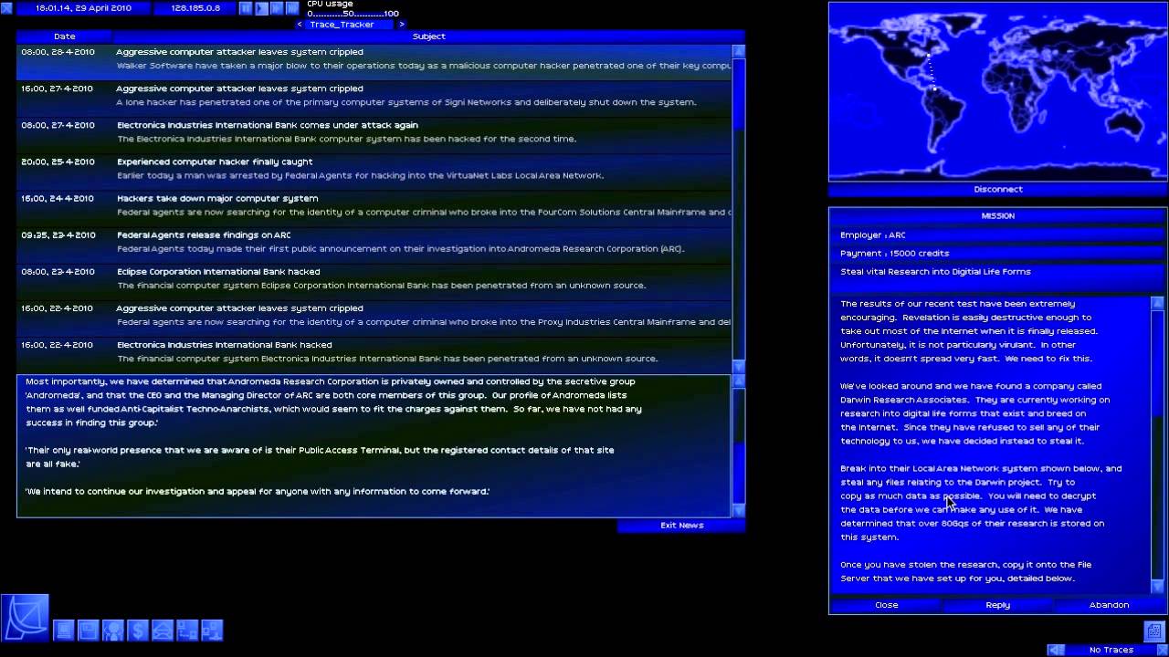 Hack the World!  Uplink ARC Episode 6a:  Codenames MAIDENFLIGHT and DARWIN