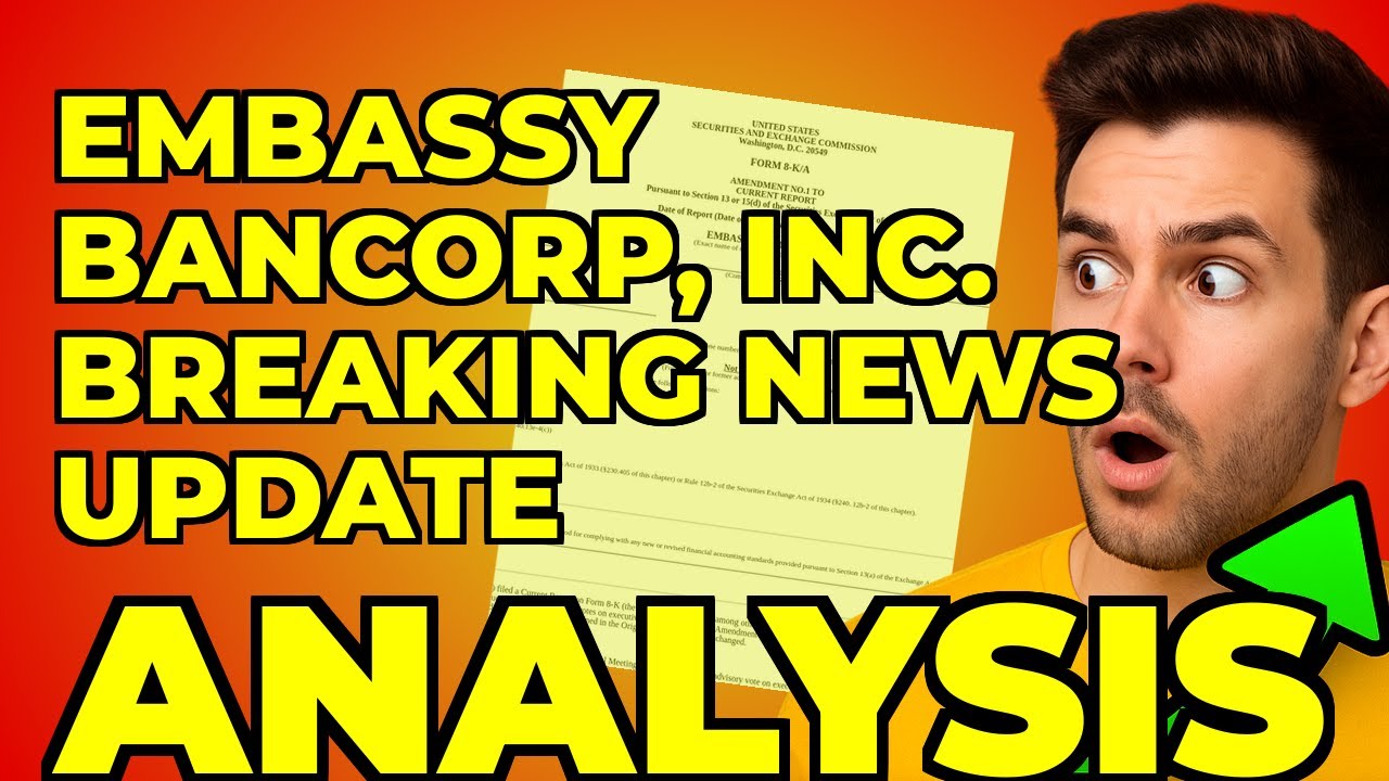 My take on Embassy Bancorp's 