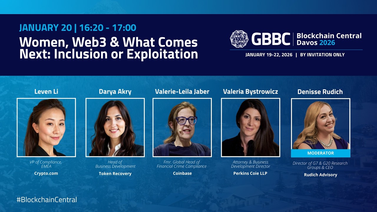 Happily Ever After? Women, Web3 & What Comes Next | 9th Annual Blockchain Central Davos