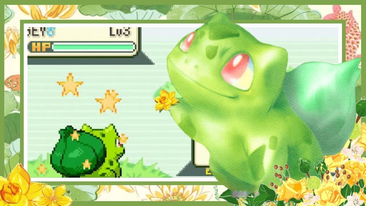LIVE!! Shiny Bulbasuar after 8,319 SRs in LeafGreen (DTQ #1)