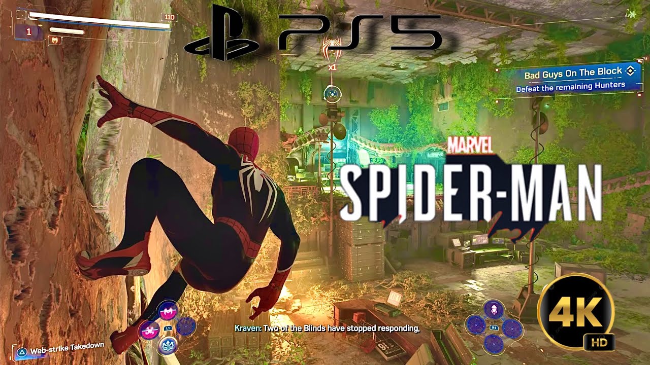 I lost three times 🥲 SpiderMan 2 game best gameplay on PS5   / High graphics gameplay /