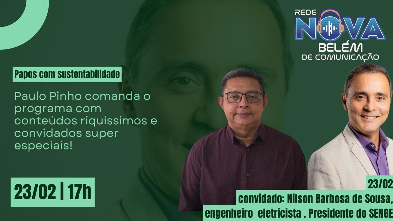 PAPOS COM SUSTENTABILIDADE DIA 23 02 2026 - APRESENTAÇÃO: PAULO PINHO