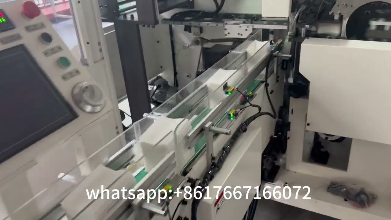 Best Quality 7 Lines Soft Facial Tissue Paper Production Machine Log saw 3d Packing Bundler Machine