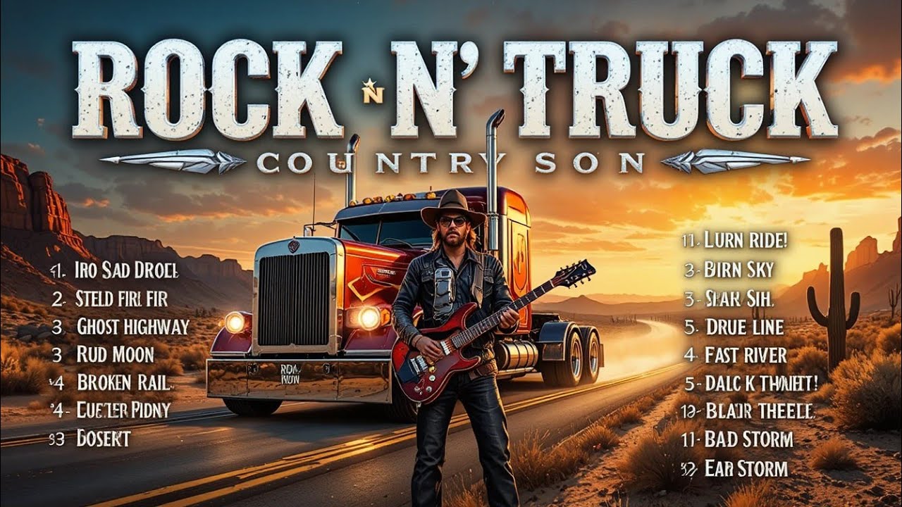 Rock N Truck – Southern Steel & Speed | Rock Country Drive  #CountryRockTrip #HighwayMusic