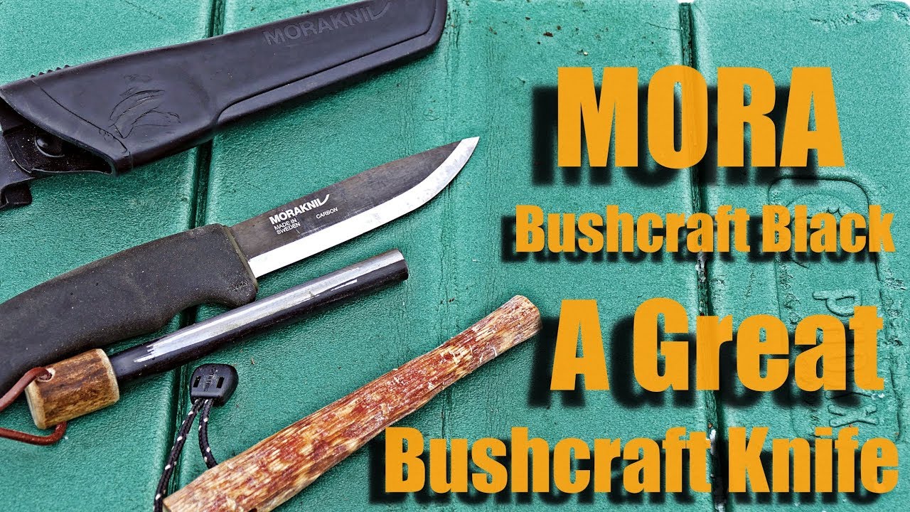 Mora Bushcraft Black: A Great Bushcraft Knife on a budget