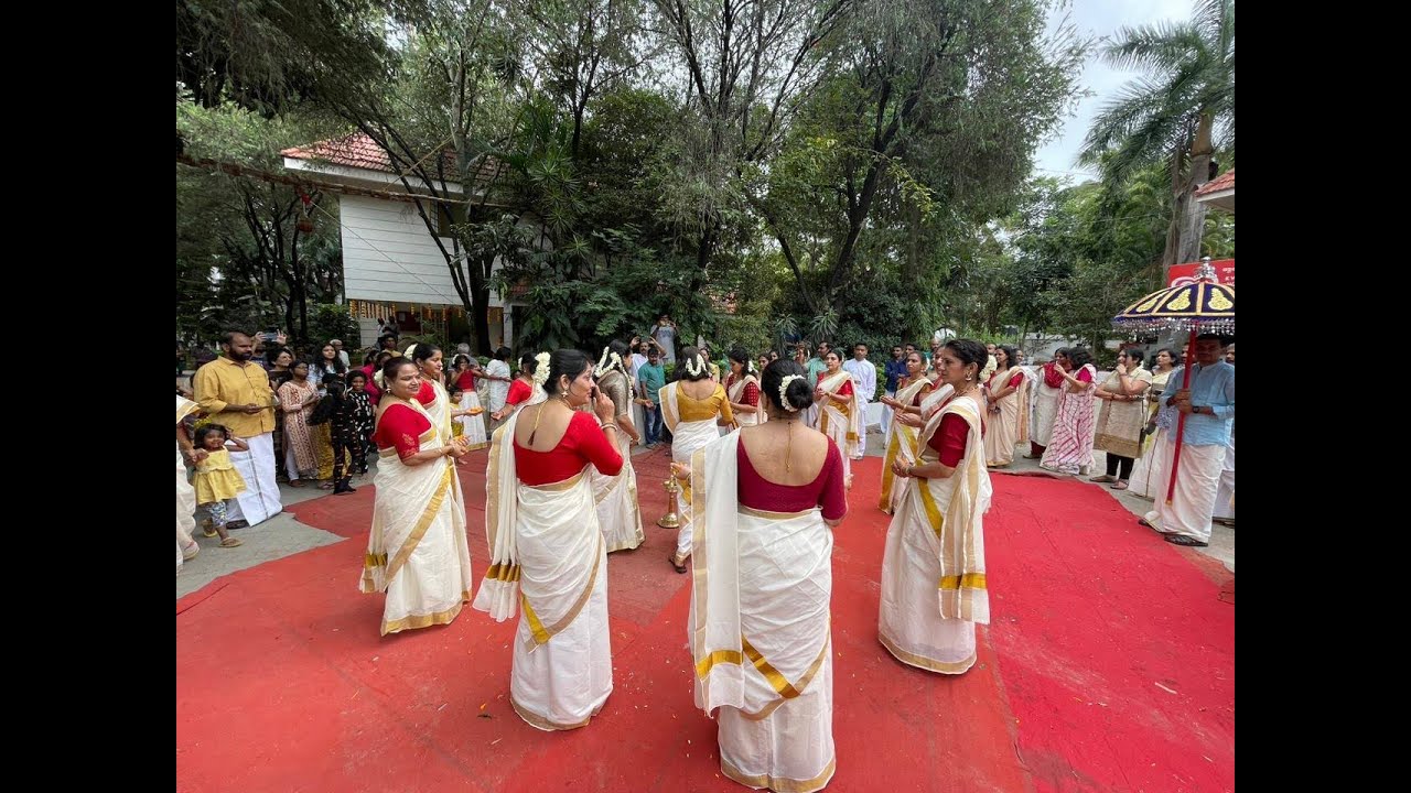 Thiruvathira dance at Onam