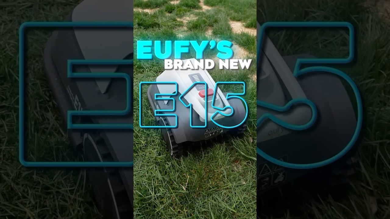 The easiest Robot lawn mower to setup - Eufy E15