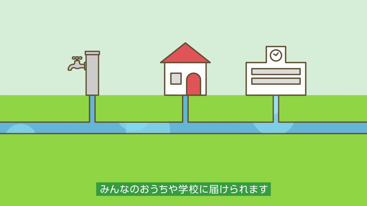 【のぞいてみよう！じゃ口の向こう側】①安全でおいしい水道水はどうやってじゃ口までとどくの？