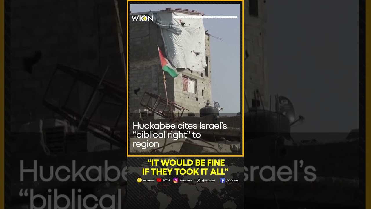 Israel: US Envoy&rsquo;s Israel Remarks Spark Middle East Backlash | WION
