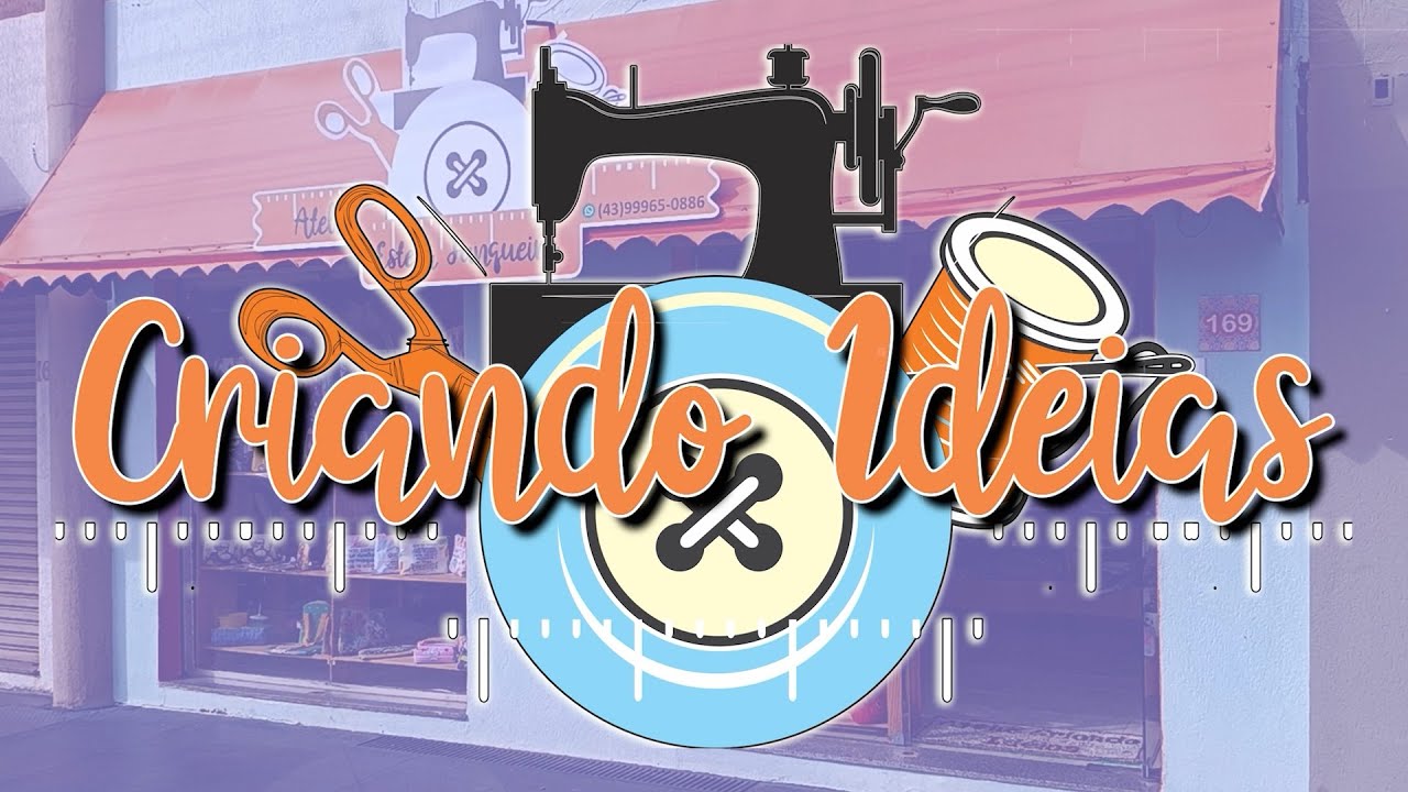CRIANDO IDEIAS ESTÁ DE VOLTA! Necessaire Charmosa com Estela Junqueira