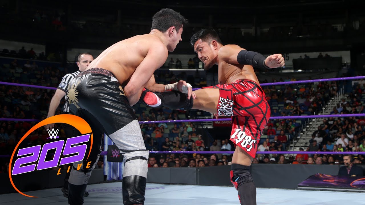 Акира Тозава против TJP: WWE 205 Live, 13 июня 2017 г.