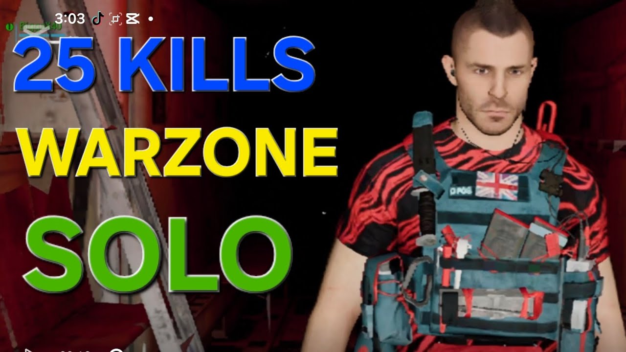 25 Kills In 2 Solo Warzone Matches 