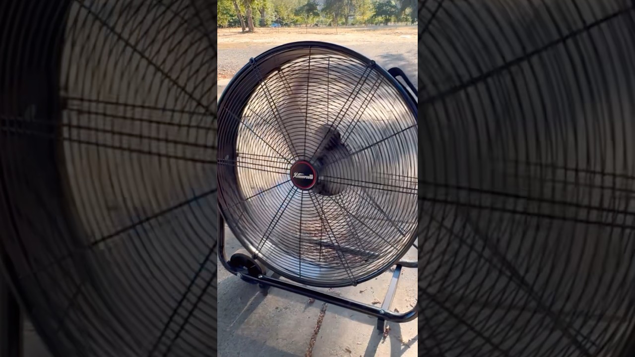 XtremepowerUS High-Velocity Floor Fan Review - Link in Related Above #productreview #floorfan